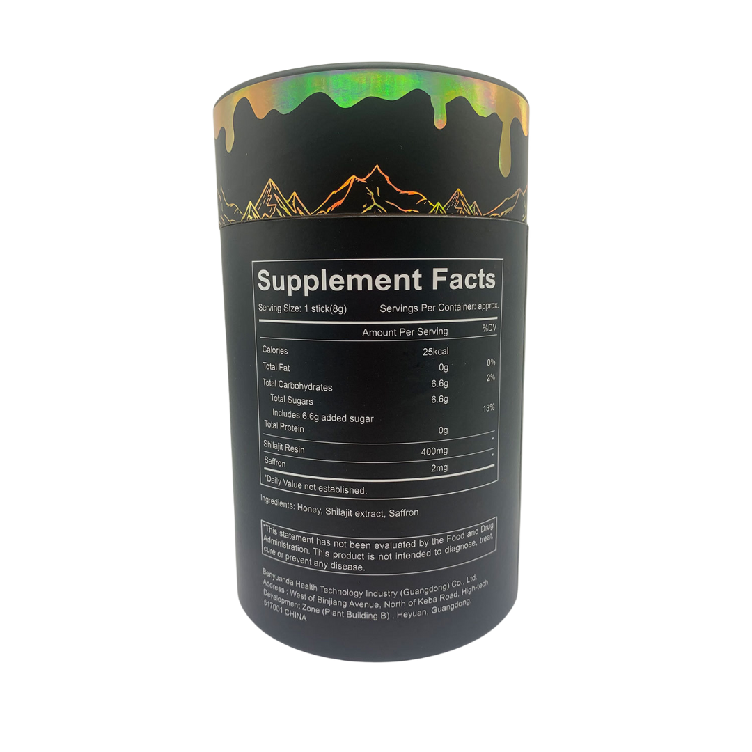 AlphaGum Pure Shilajit Honey Sticks