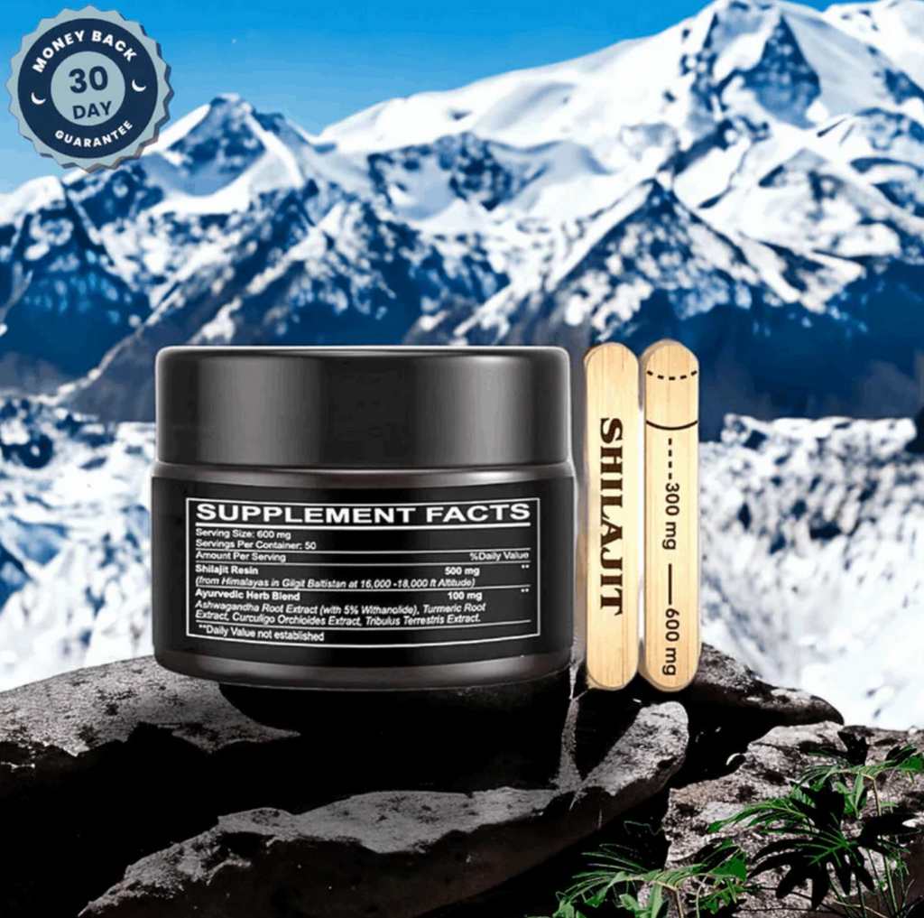 AlphaGum Pure Shilajit Resin (50g)