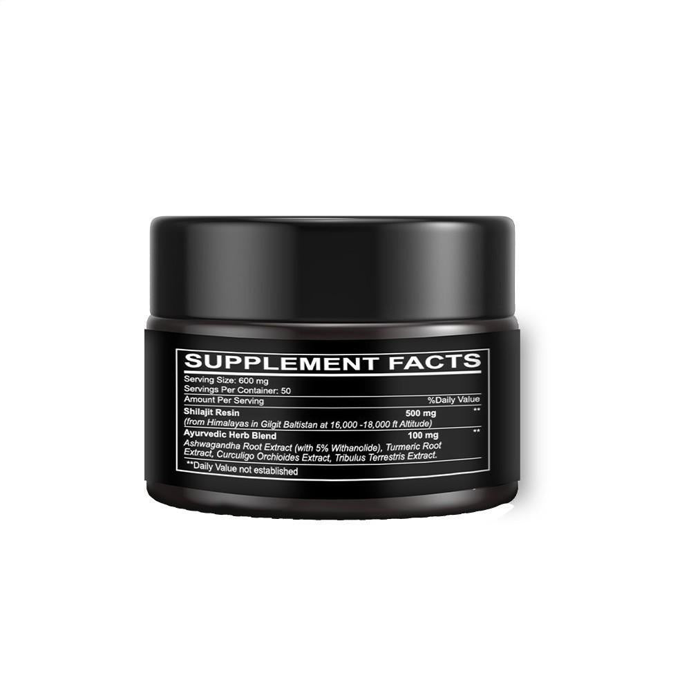 AlphaGum Pure Shilajit Resin (50g)