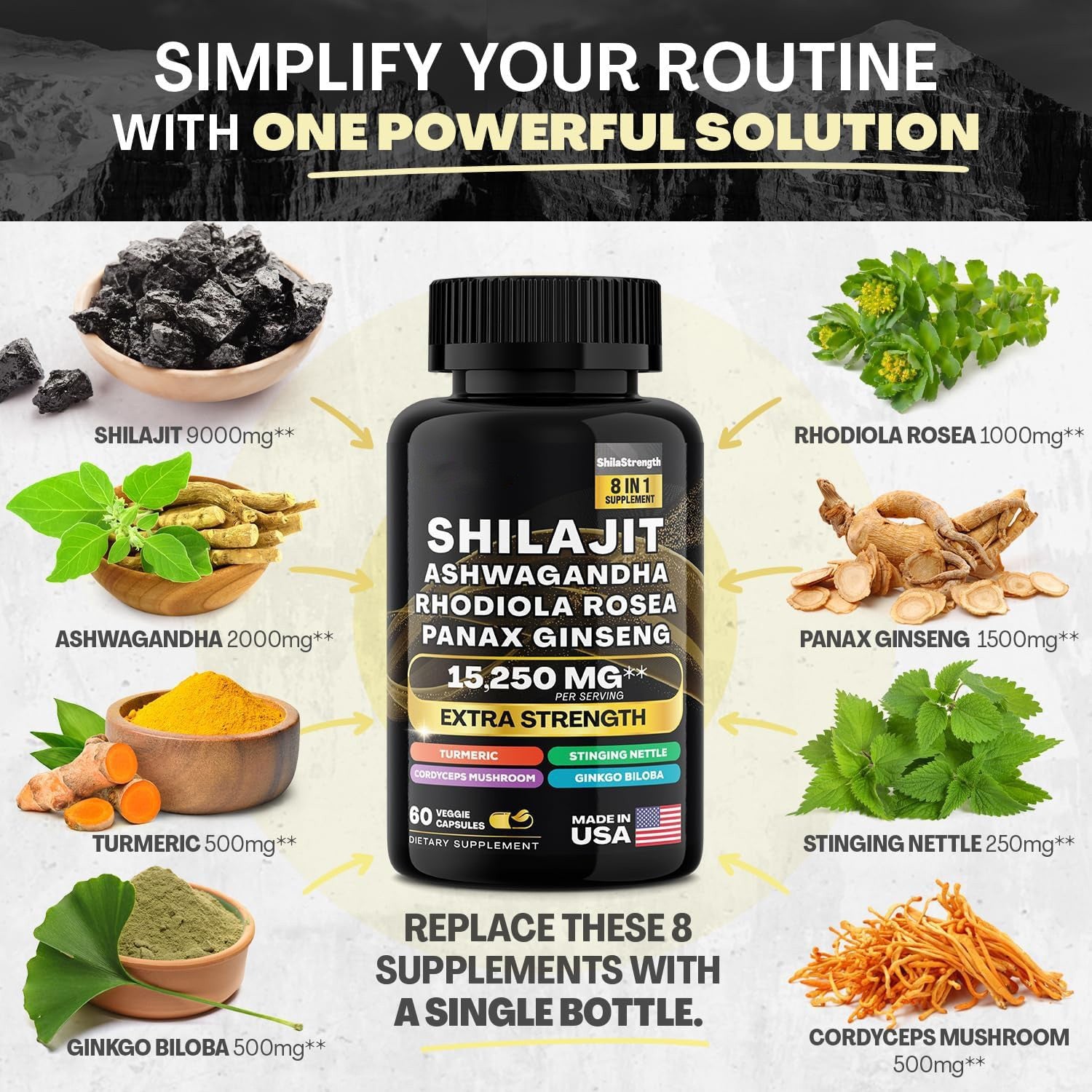 AlphaGum Sea Moss & Shilajit Ultimate Supplement Bundle